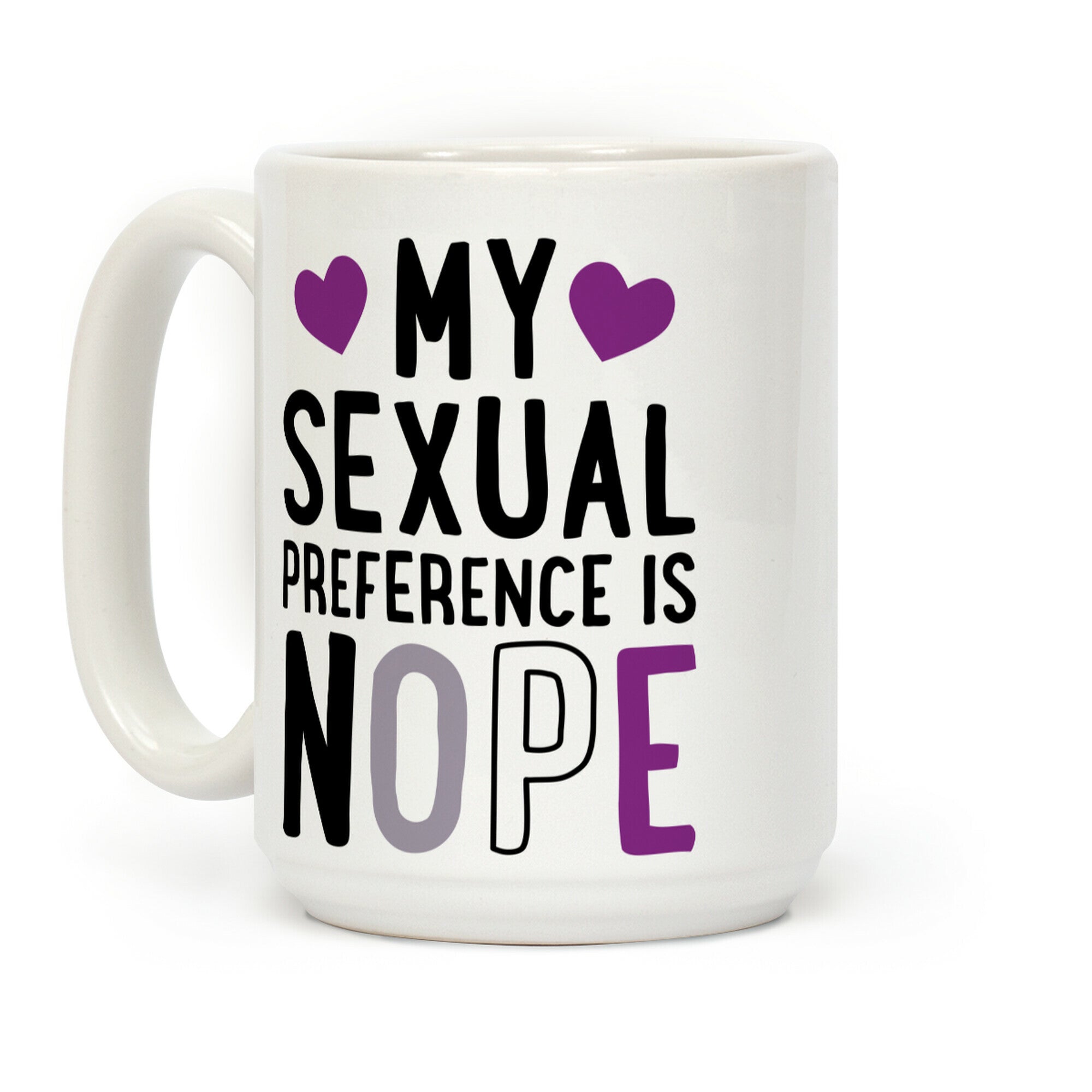 My Sexual Preference Is Nope Coffee Mug